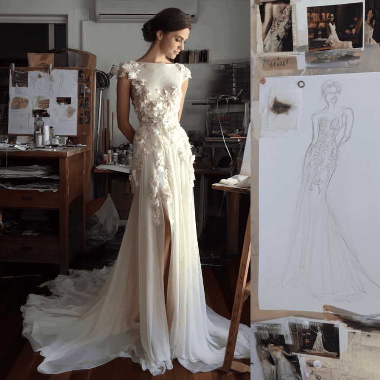 custom wedding dress melbourne