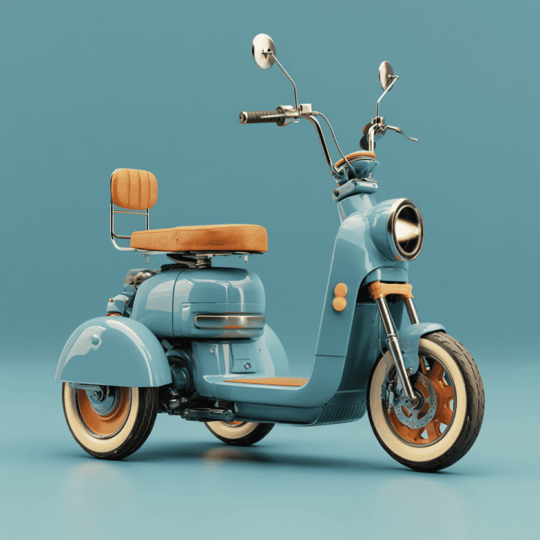 4 wheel electric scooter